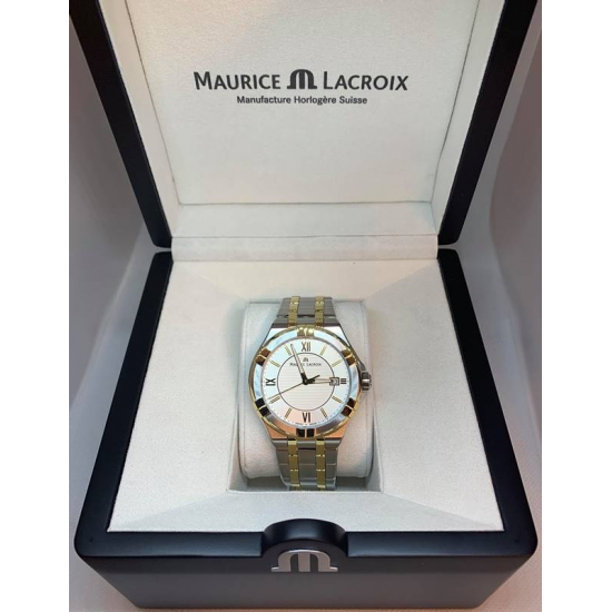 MAURICE LACROIX AI1008-PVY13-133-1 HERENHORLOGE BICOLOR AIKON DATE 42MM