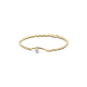 BLUSH 2156BZI GOUDEN ARMBAND MET ZIRKONIA HANGERTJE