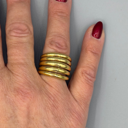 MONZARIO R1320 GEEL 18K GEELGOUDEN RING