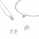GALA DESIGN J0061 ZILVEREN COLLIER MET ZILVEREN HANGER LEEVE GALA DESIGN J0061 ZILVEREN COLLIER MET ZILVEREN HANGER LEEVE