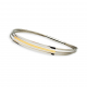 GALA DESIGN J0033 STALEN ARMBAND MET ZILVER VERGULDE ELEMENTEN TRIPPLE SQUARE GOLD GALA DESIGN J0033 STALEN ARMBAND MET ZILVER VERGULDE ELEMENTEN TRIPPLE SQUARE GOLD