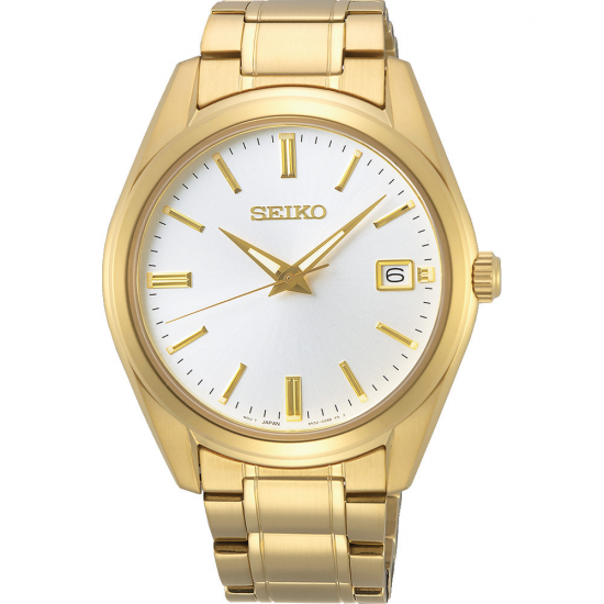 SEIKO SUR314P1 HERENHORLOGE VERGULD STAAL SEIKO SUR314P1 HERENHORLOGE VERGULD STAAL