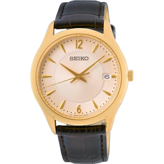 SEIKO SUR472P1 HERENHORLOGE VERGULD STAAL