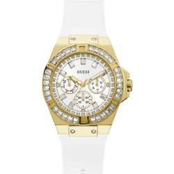 GUESS GW0118L5 DAMESHORLOGE VERGULD STAAL ZIRKONIA VENUS