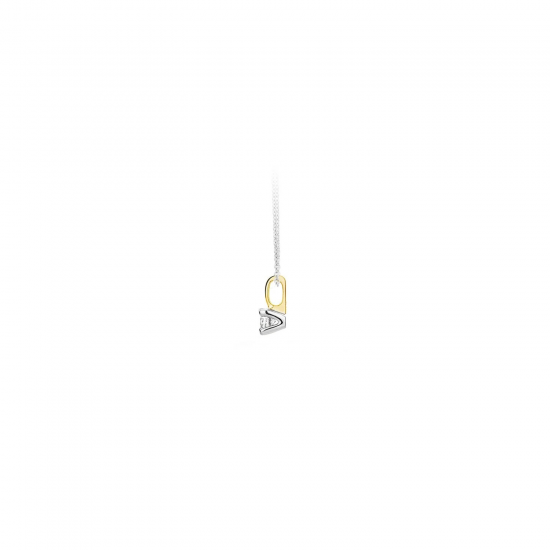 BLUSH 6602BDI GOUDEN HANGER BICOLOR DIAMANT 0.15 CT.