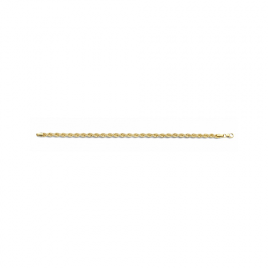 FJORY 40-K0419 14 KARAAT GOUDEN ARMBAND MET ZILVEREN KERN KOORD FJORY 40-K0419 14 KARAAT GOUDEN ARMBAND MET ZILVEREN KERN KOORD