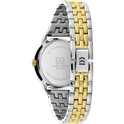 DANISH DESIGN IV95Q1288 DAMESHORLOGE BICOLOR STAAL NOSTALGI