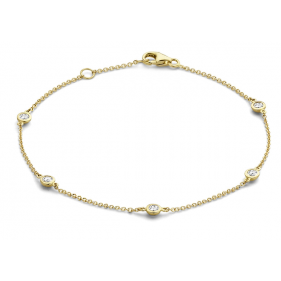 BLUSH 2187YZI GOUDEN ARMBAND MET ZIRKONIA