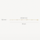 BLUSH 2187YZI GOUDEN ARMBAND MET ZIRKONIA