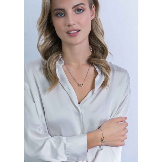 ZINZI ZIA2102 VERGULD ZILVEREN ARMBAND MET ZIRKONIA ZINZI ZIA2102 VERGULD ZILVEREN ARMBAND MET ZIRKONIA