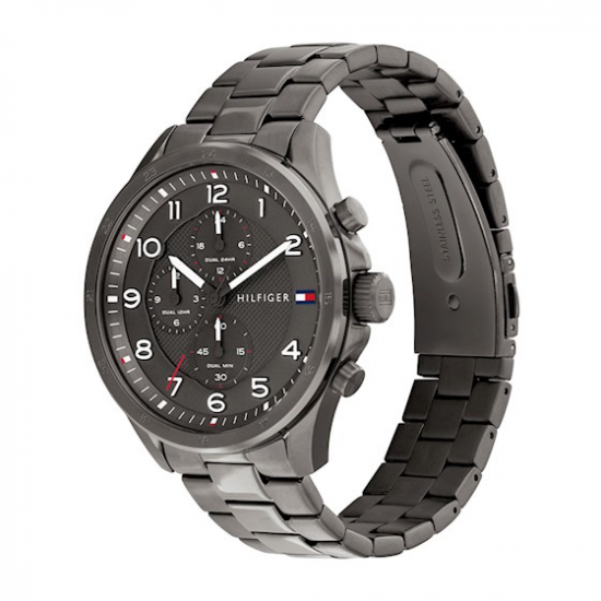 TOMMY HILFIGER TH1792008 HERENHORLOGE STAAL AXEL TOMMY HILFIGER TH1792008 HERENHORLOGE STAAL AXEL