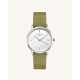 ROSEFIELD RMOLS-R05 DAMESHORLOGE PEARL EDIT OLIVE SILVER ROSEFIELD RMOLS-R05 DAMESHORLOGE PEARL EDIT OLIVE SILVER