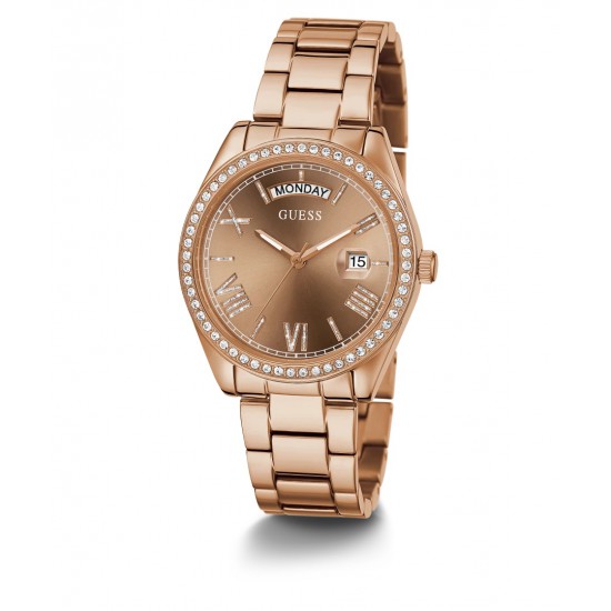 Guess horloge dames online rose goud