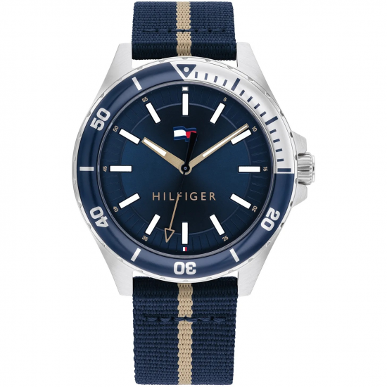 TOMMY HILFIGER TH1792011 HERENHORLOGE STAAL LOGAN