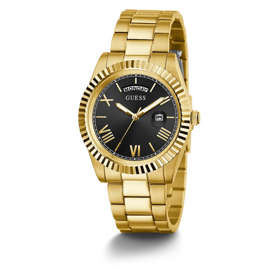 GUESS GW0265G3 HERENHORLOGE VERGULD STAAL CONNOISSEUR GUESS GW0265G3 HERENHORLOGE VERGULD STAAL CONNOISSEUR