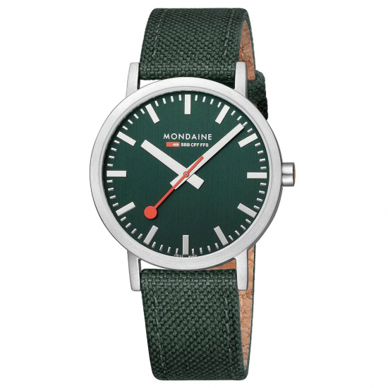 MONDAINE M660.30314.60SBF HORLOGE STAAL CLASSIC 36 MM