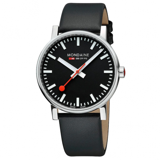 MONDAINE MSE.43120.LB HORLOGE 43 MM STAAL SAFFIERGLAS  EVO2