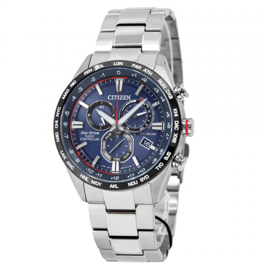 CITIZEN CB5945-85L HERENHORLOGE ECO-DRIVE TITANIUM RADIO CONTROLLED WERELDTIJDEN