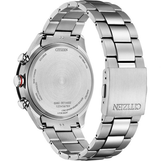 CITIZEN CB5945-85L HERENHORLOGE ECO-DRIVE TITANIUM RADIO CONTROLLED WERELDTIJDEN