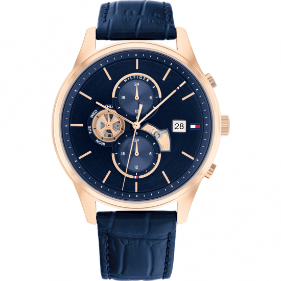 TOMMY HILFIGER TH1710503 HERENHORLOGE ROSÉ VERGULD STAAL WESTON