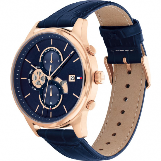 TOMMY HILFIGER TH1710503 HERENHORLOGE ROSÉ VERGULD STAAL WESTON