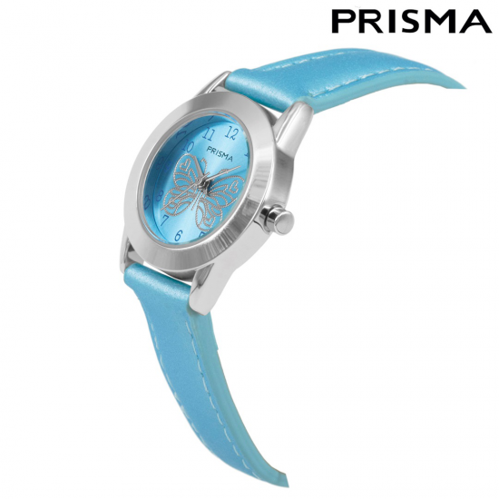 PRISMA CW.184 KINDERHORLOGE BUTTERFLY LICHTBLAUW