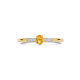 BLUSH 1637YDC GEELGOUDEN RING MET CITRIEN EN DIAMANT