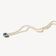 BLUSH 3607YDL GEELGOUDEN COLLIER MET HANGER MET TOPAAS EN DIAMANT BLUSH 3607YDL GEELGOUDEN COLLIER MET HANGER MET TOPAAS EN DIAMANT