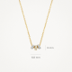 BLUSH 3136BZI BICOLOR GOUDEN COLLIER ZIRKONIA