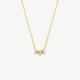 BLUSH 3136YZI GOUDEN COLLIER ZIRKONIA