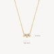 BLUSH 3136YZI GOUDEN COLLIER ZIRKONIA