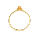 BLUSH 1225YCO GEELGOUDEN RING ORANJE KATTENOOG