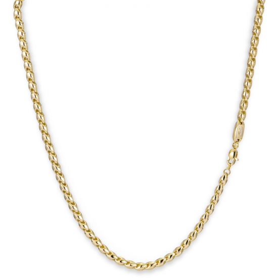 MONZARIO 838-C GEEL 14K. GEELGOUDEN COLLIER FANTASIESCHAKEL MONZARIO 838-C GEEL 14K. GEELGOUDEN COLLIER FANTASIESCHAKEL