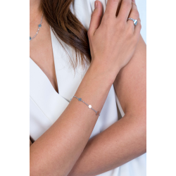 ZINZI ZIA2158 ZILVEREN ARMBAND RONDJES