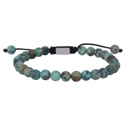 SON OF NOA 898 010 AMBAND MATTE AFRIKAANSE TURQUOISE KRALEN