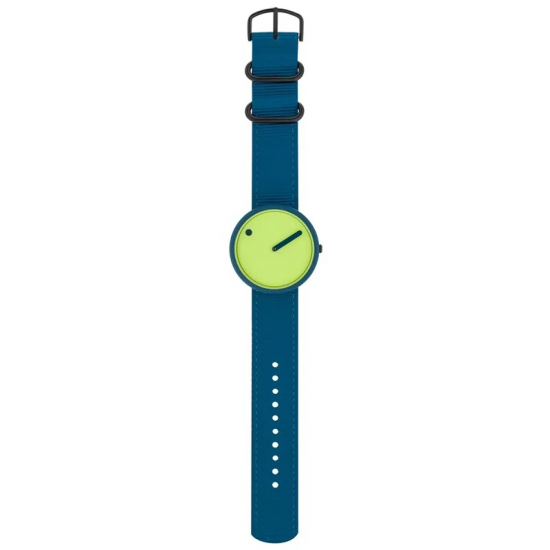 PICTO PTR44013-R003 KUNSTSTOF HORLOGE MET GROENE KUNSTSTOF BAND OCEAN GHOST NET PICTO PTR44013-R003 KUNSTSTOF HORLOGE MET GROENE KUNSTSTOF BAND OCEAN GHOST NET