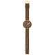 PICTO PT34001-4614G VERGULD STALEN HORLOGE MET BRUIN LEREN BAND 34MM PICTO PT34001-4614G VERGULD STALEN HORLOGE MET BRUIN LEREN BAND 34MM