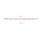 BLUSH 2177BGO BICOLOR GOUDEN ARMBAND JASSERON