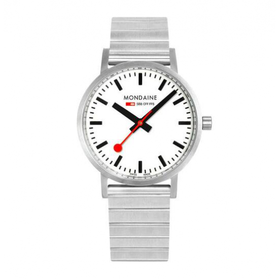 MONDAINE M660.30360.16SJB HORLOGE STAAL CLASSIC 40 MM MONDAINE M660.30360.16SJB HORLOGE STAAL CLASSIC 40 MM