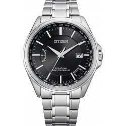 CITIZEN CB0250-84E HERENHORLOGE RADIO-CONTROLLED ECO-DRIVE  STAAL SAFFIER