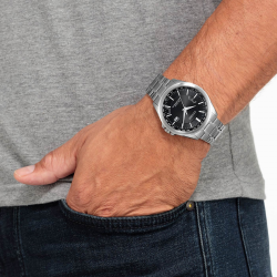 CITIZEN CB0250-84E HERENHORLOGE RADIO-CONTROLLED ECO-DRIVE  STAAL SAFFIER