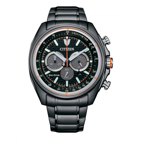 CITIZEN CA4567-82H HERENHORLOGE ECO-DRIVE STAAL CHRONOGRAPH