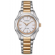 CITIZEN FE2116-85A DAMESHORLOGE ECO-DRIVE STAAL BICOLOR