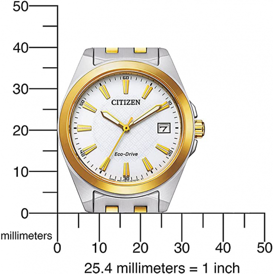 CITIZEN EO1214-82A DAMESHORLOGE ECO-DRIVE STAAL BICOLOR CITIZEN EO1214-82A DAMESHORLOGE ECO-DRIVE STAAL BICOLOR