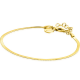 ZINZI ZIA2360 ZILVEREN ARMBAND VERGULD PLATTE SLANG ZINZI ZIA2360 ZILVEREN ARMBAND VERGULD PLATTE SLANG