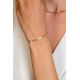 ZINZI ZIA2360 ZILVEREN ARMBAND VERGULD PLATTE SLANG ZINZI ZIA2360 ZILVEREN ARMBAND VERGULD PLATTE SLANG
