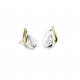 GALA DESIGN J0095 ZILVER VERGULDE BICOLOR OORKNOPPEN BARBADOS GALA DESIGN J0095 ZILVER VERGULDE BICOLOR OORKNOPPEN BARBADOS