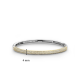 TI SENTO 2874ZY VERGULD ZILVEREN BANGLE MET ZIRKONIA