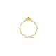 BLUSH 1239YMC GEELGOUDEN RING MET CITRIEN EN PARELMOER