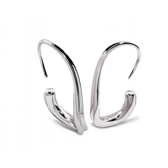GALA DESIGN GE004S ZILVEREN OORHANGERS WAVE GALA DESIGN GE004S ZILVEREN OORHANGERS WAVE